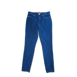 NWT Lilly Pulitzer Eagan High rise Super Jeans Size 10 Bennett Wash Style 013597